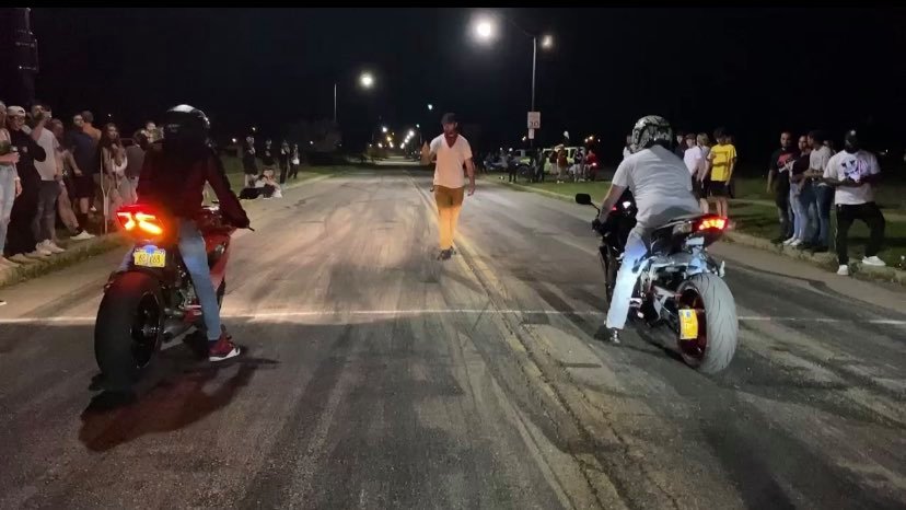 VIDEO: Buffalo Street Ends With Motorcycle Front Of Massive Crowd
